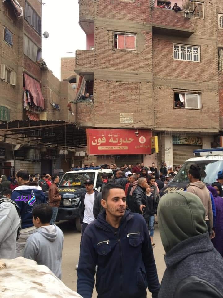 صورة من مكان الحادث