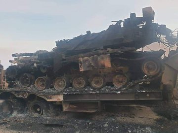 الجيش السوري يدمر آليات تركية غرب حلب