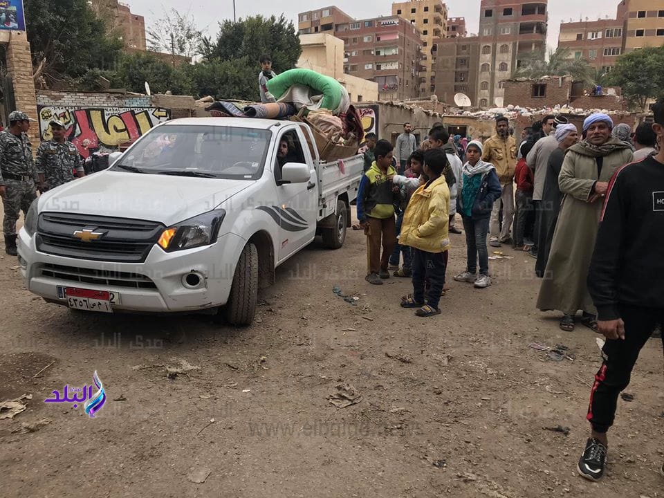 نقل 80 أسرة من عشش المهاجرين بالمرج لمساكن المحروسة 