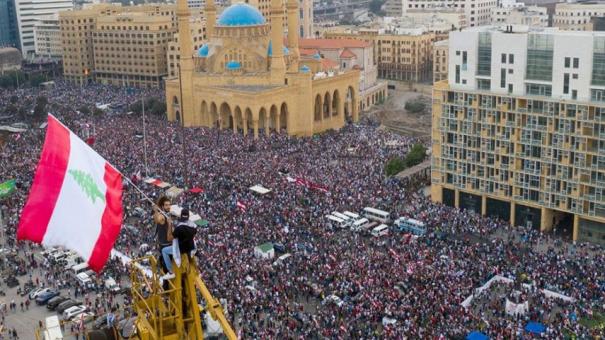 تظاهرات لبنان