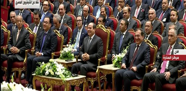 بحضور الرئيس السيسى بدء فعاليات مؤتمر مصر الدولي للبترول 