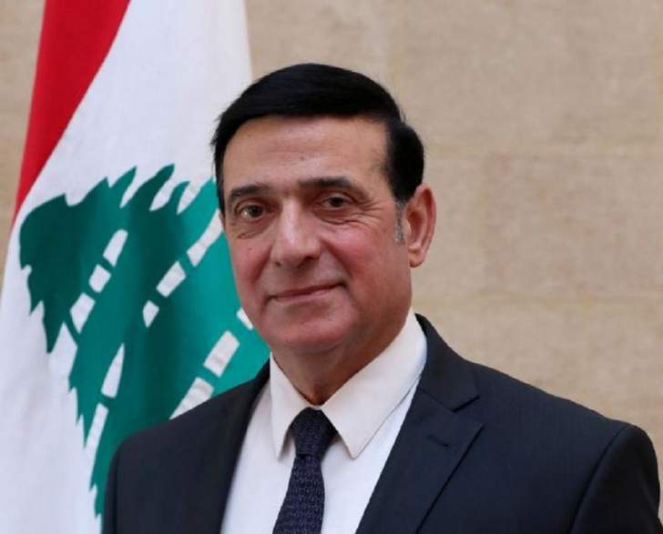  وزير الأشغال العامة والنقل ميشال نجار