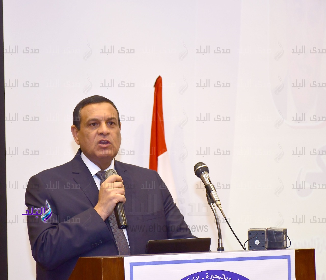 اللواء هشام آمنة محافظ البحيرة 