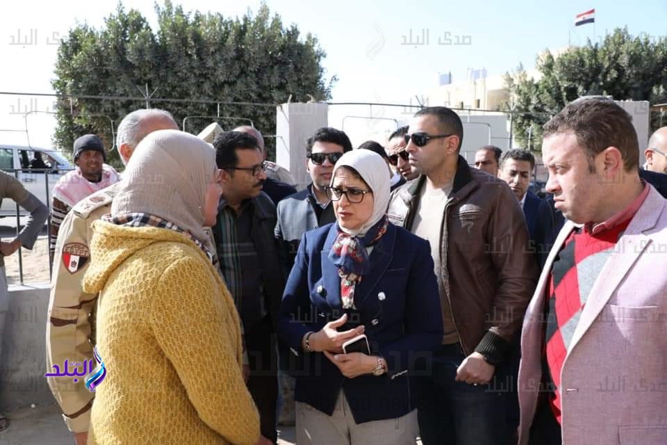 الدكتورة هالة زايد وزيرة الصحة 