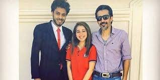 المتهمة حبيبة ووالده وطالب الرحاب المجني عليه 