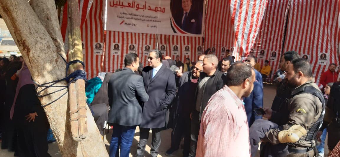 زيادة اعداد الناخبين في الجيزة خلال فترة المساء
