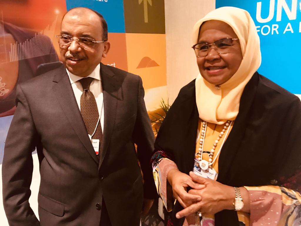 لقاء شعراوى مع المديرة التنفيذية للهابيتات