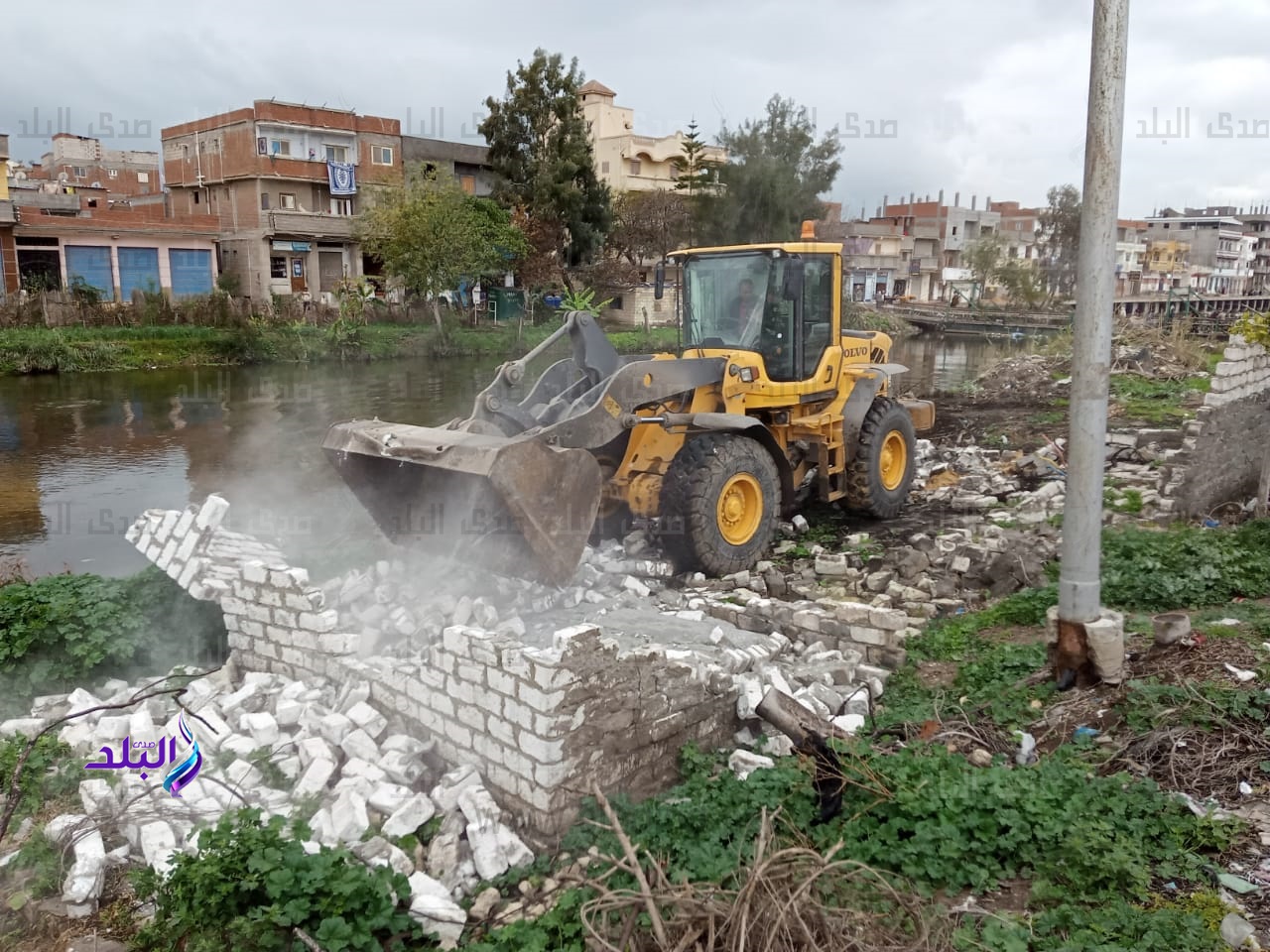 إزالة 62 حالة تعدى ضمن الموجة الـ 15 بالبحيرة