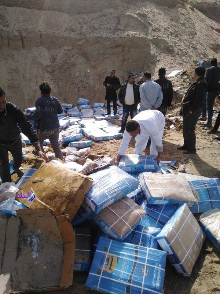 إعدام ٤ طن لحوم مجمدة فاسدة