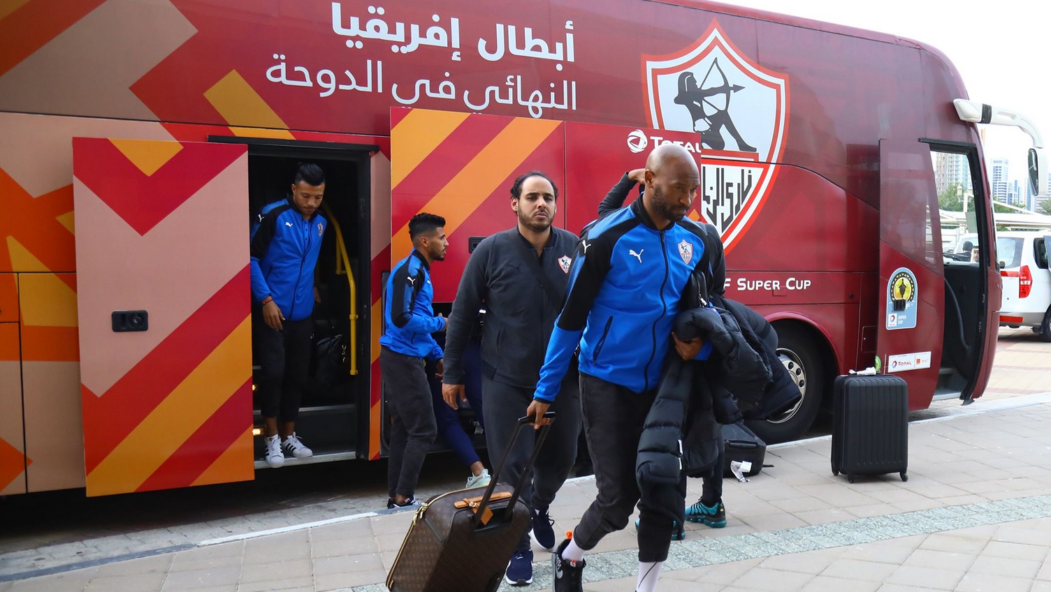 بعثة النادى الزمالك