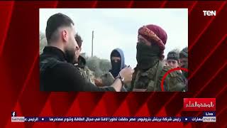 جانب من برنامج "بالورقة والقلم"، مع نشأت الديهي