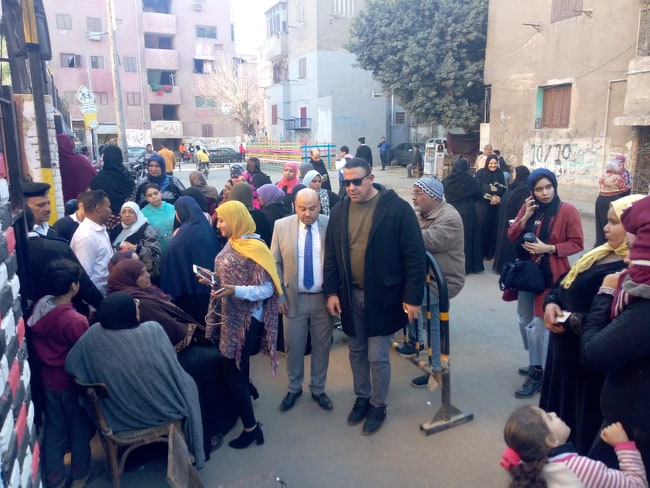 السيدات يتصدرن المشهد الانتخابي بالجيزة السيدات يتصدرن المشهد الانتخابي بالجيزة