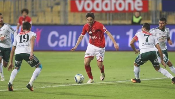 مباراة الأهلي والمصرى