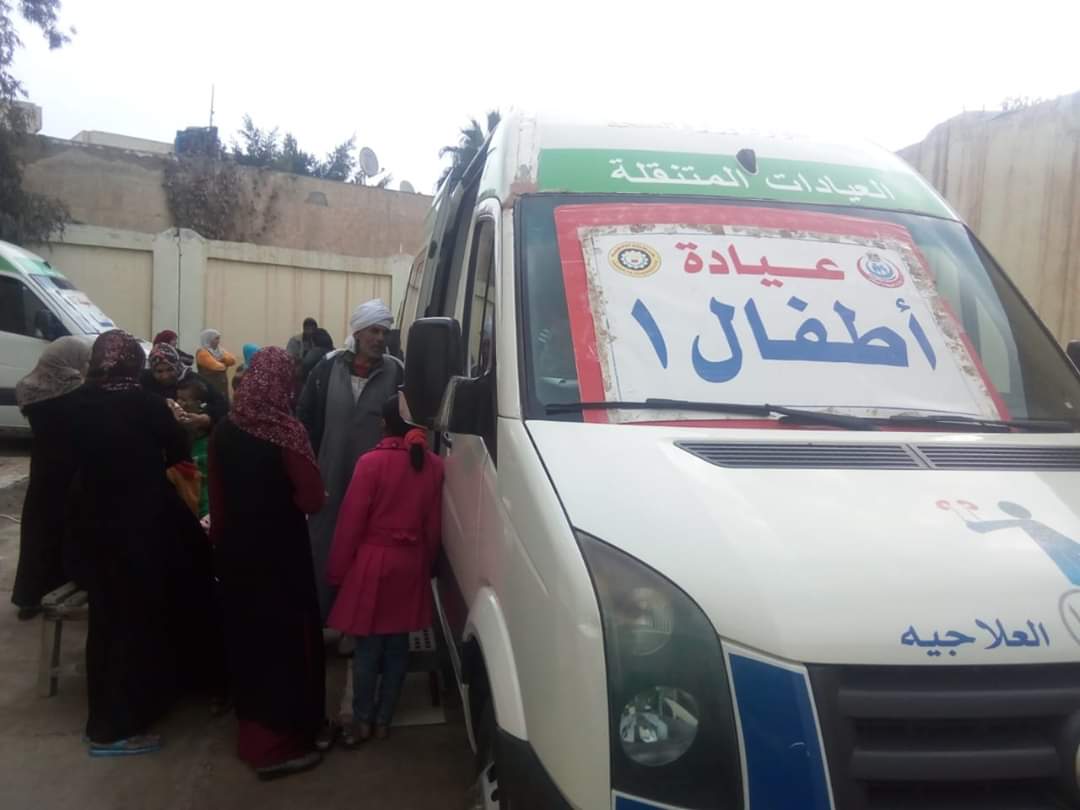 قافلة طبية بميت أبو خالد  قافلة طبية بميت أبو خالد