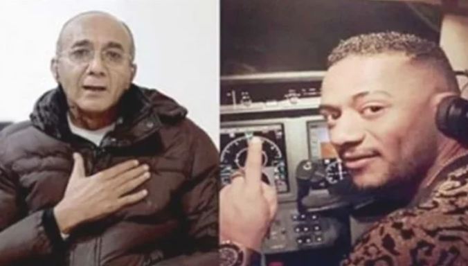 الطيار أشرف أبو اليسر ومحمد رمضان 