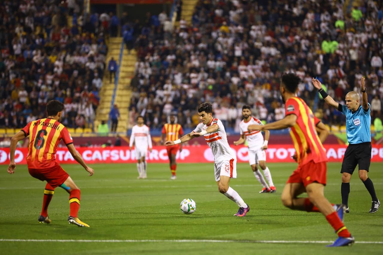 مباراة الزمالك والترجي