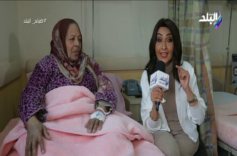 أول لقاء مع "ام صابر" سيدة عزبة الهجانة من داخل المستشفى 