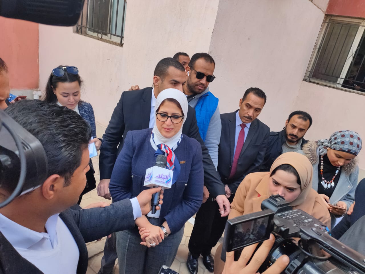 وزيرة الصحة تطلق حملة التطعيم ضد شلل الاطفال