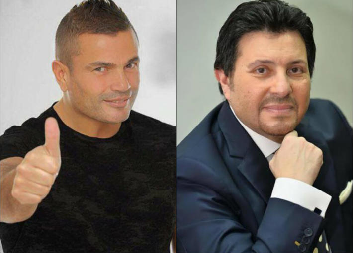 هاني شاكر وعمرو دياب 