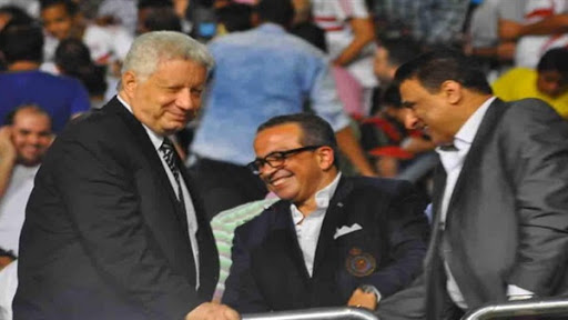 مرتضي منصور وعمرو الجنايني