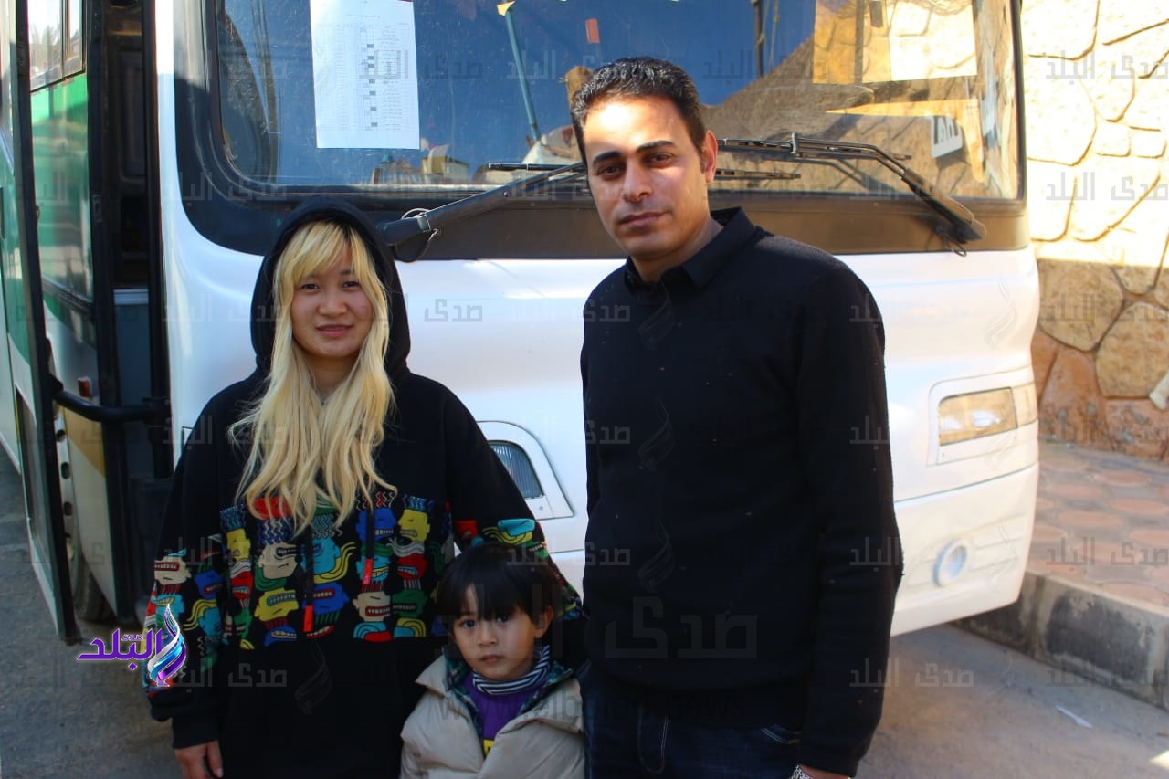 احد العائدين من ووهان الصينية احد العائدين من ووهان الصينية