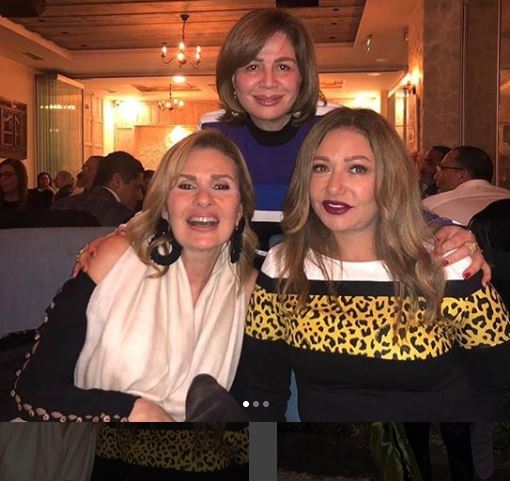 يسرا و الهام شاهين و ليلى علوى