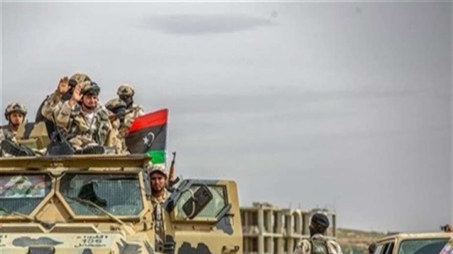 قوات تابعة للجيش الوطني الليبي 