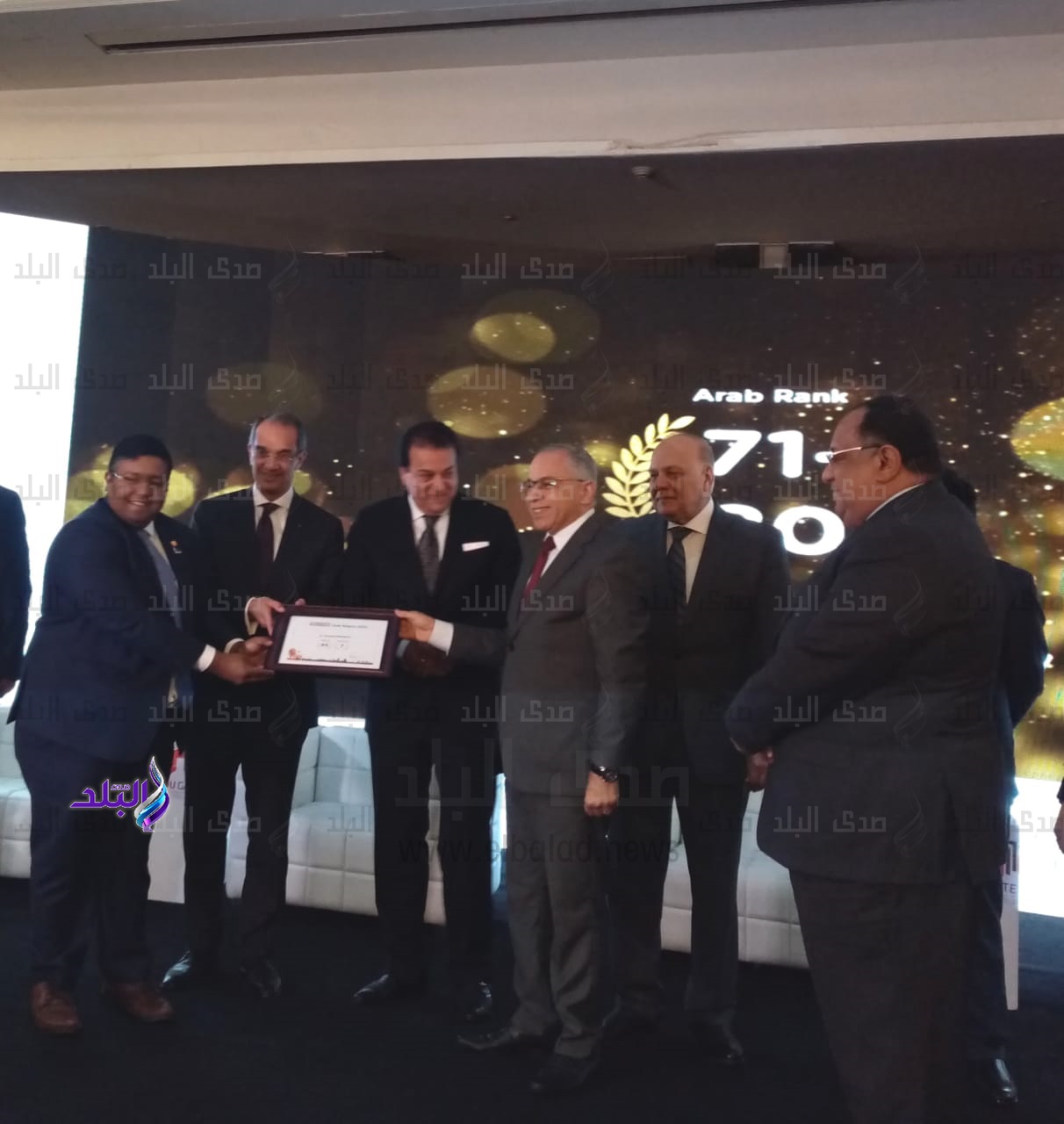 تكريم جامعة الأزهر 