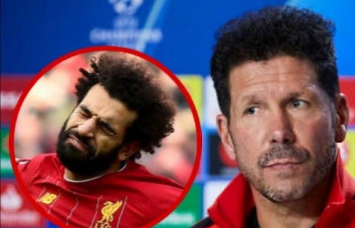 سيميوني ومحمد صلاح 