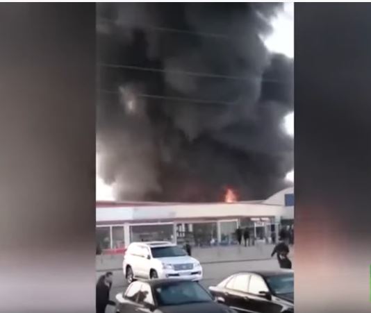 حريق بأذربيجان