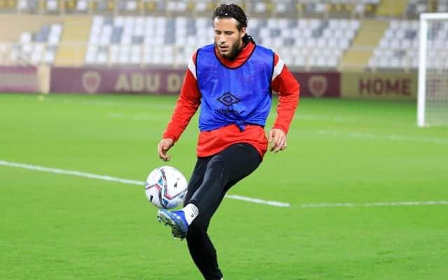 رمضان صبحي لاعب النادي الأهلي ومنتخب مصر الأوليمبي