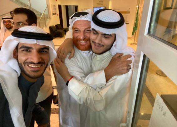 الشاب السعودي ووالده الشاب السعودي ووالده