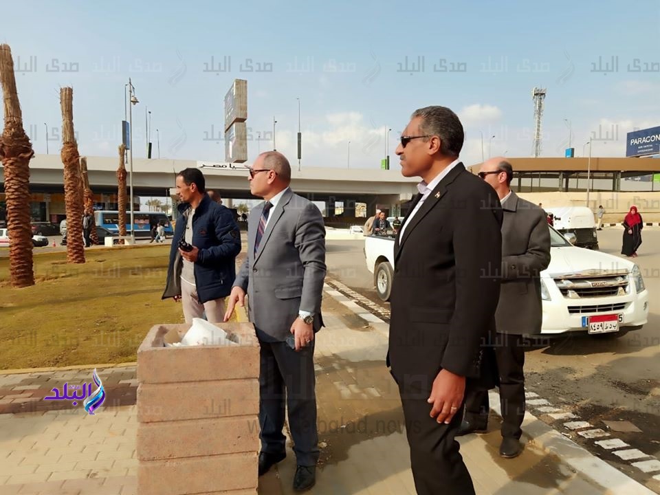 رئيس حي مدينة نصر برفقة نائب المحافظ 