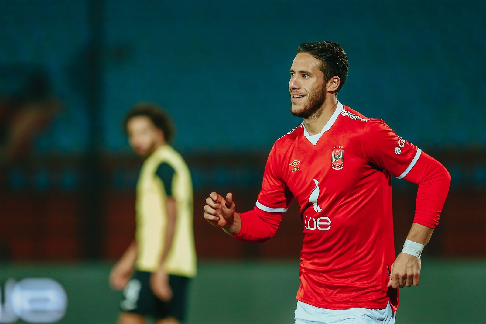 رمضان صبحي لاعب النادي الأهلي ومنتخب مصر الأوليمبي