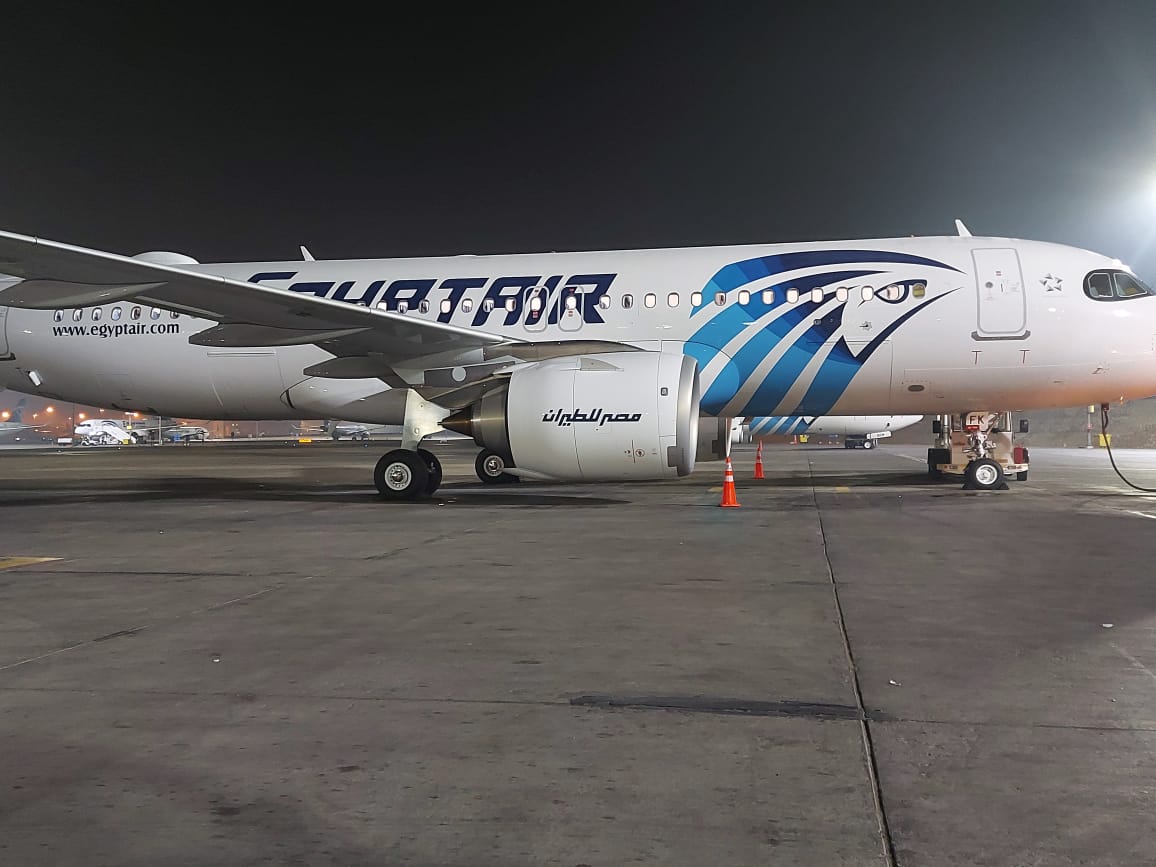طائرة مصر للطيران A320neo