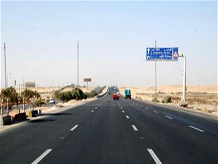 عودة الحركة المرورية على طريق العين السخنة