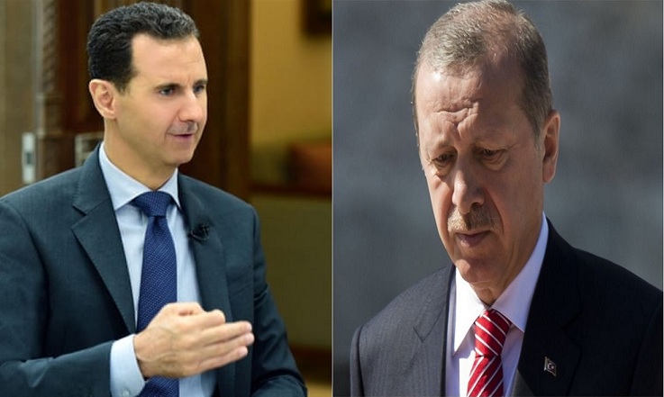 رجب طيب أردوغان وبشار الأسد