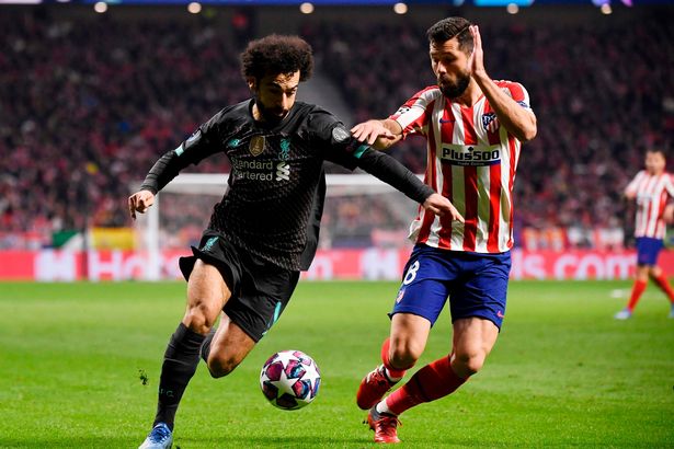 محمد صلاح ضد اتلتيكو مدريد
