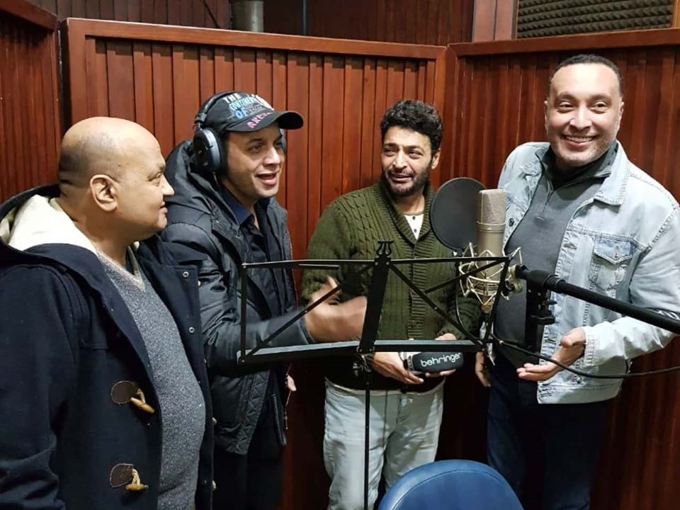 حميد الشاعري ومصطفى قمر