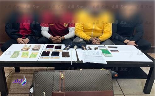 المتهمين بانتحال صفة ضباط شرطة 