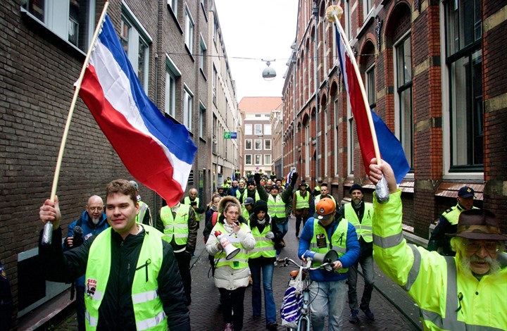 مظاهرات هولندا 