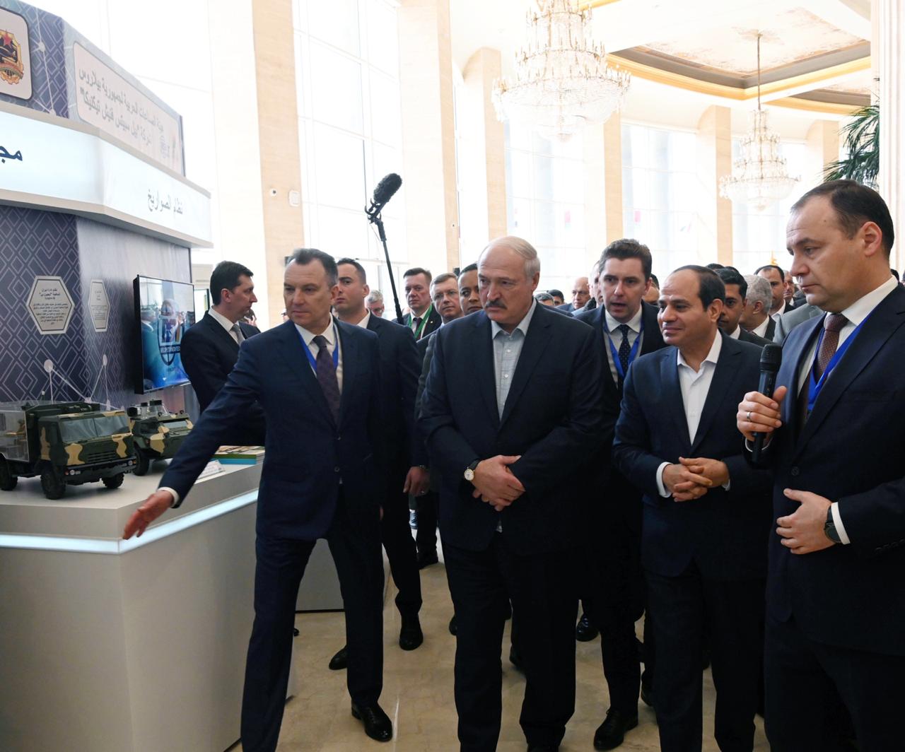 السيسى ورئيس بيلاروسيا يتفقدان العاصمة الإدارية الجديدة السيسى ورئيس بيلاروسيا يتفقدان العاصمة الإدارية الجديدة