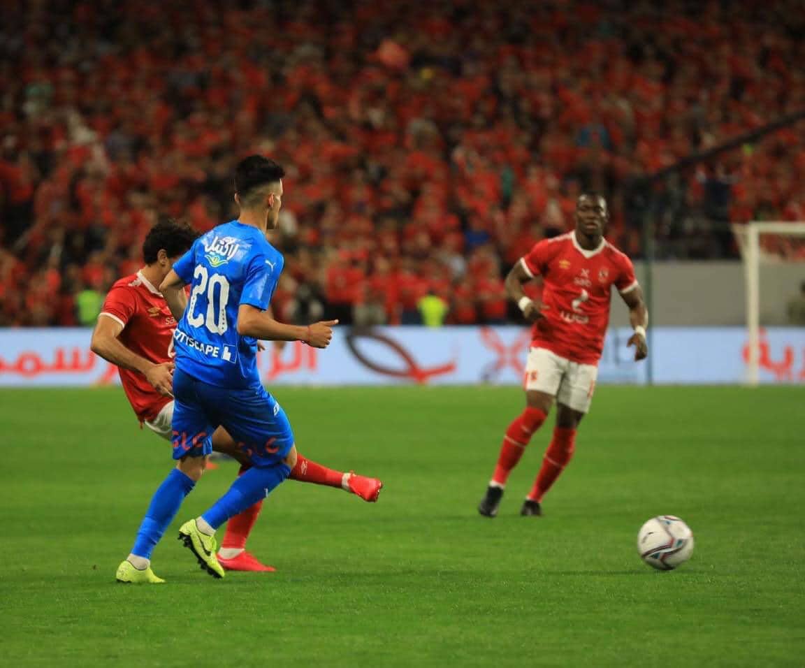 من مباراة الاهلي والزمالك 