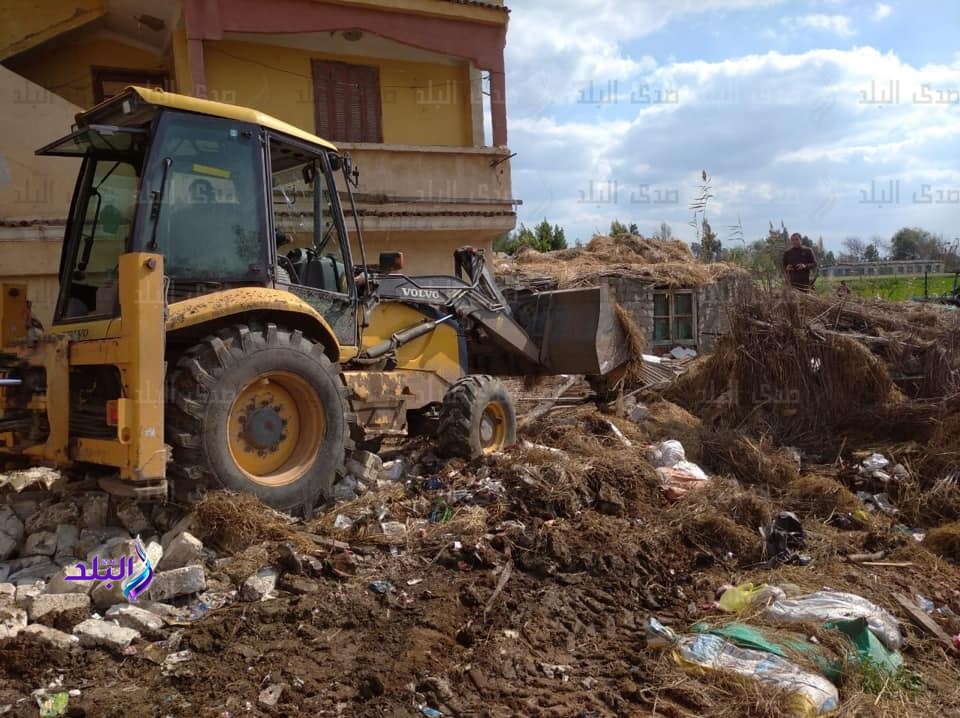 إزالة 113 تعدياً وفصل المرافق عن 10 حالات في كفر الشيخ.. صور