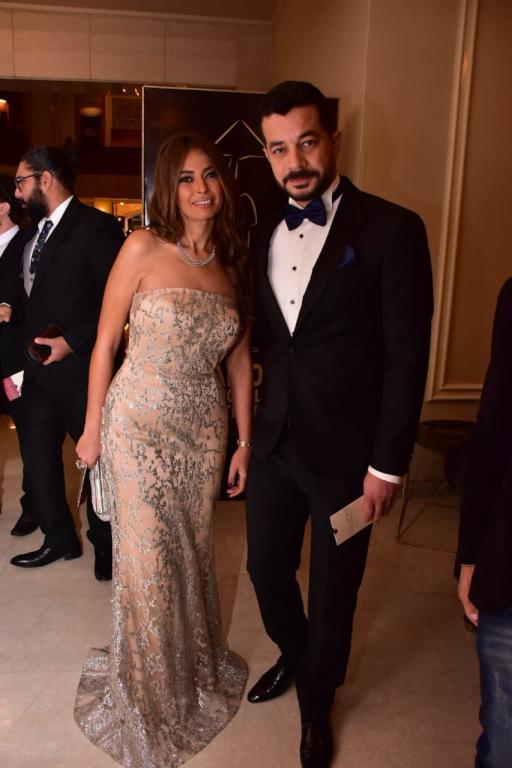 شريف سلامة وداليا مصطفي 