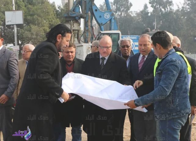 محافظ القاهرة يتفقد أعمال التطوير 