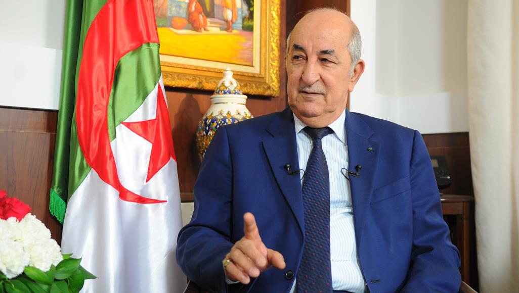  الرئيس الجزائري عبد المجيد تبون
