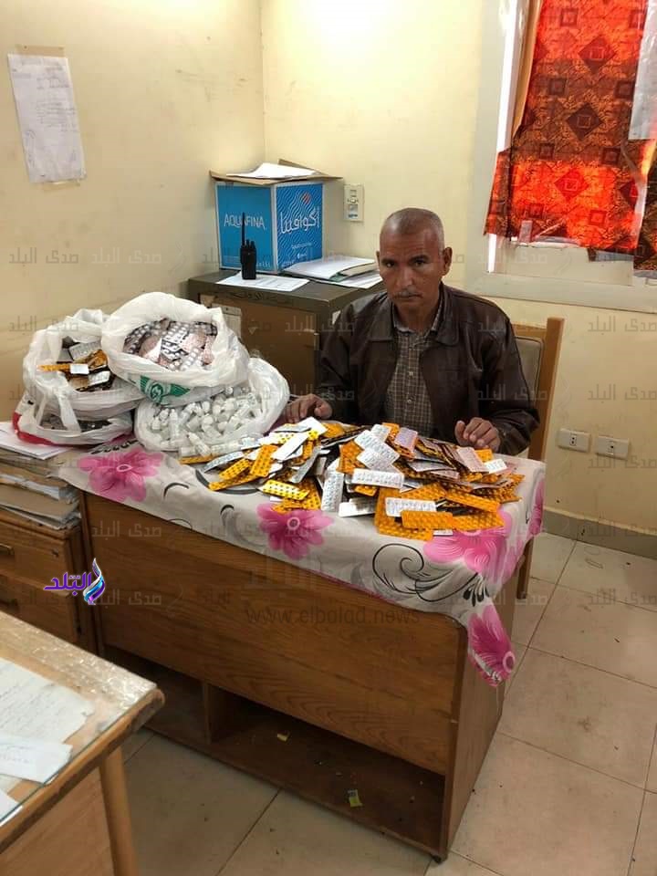  تهريب كميه من الأدوية البشرية