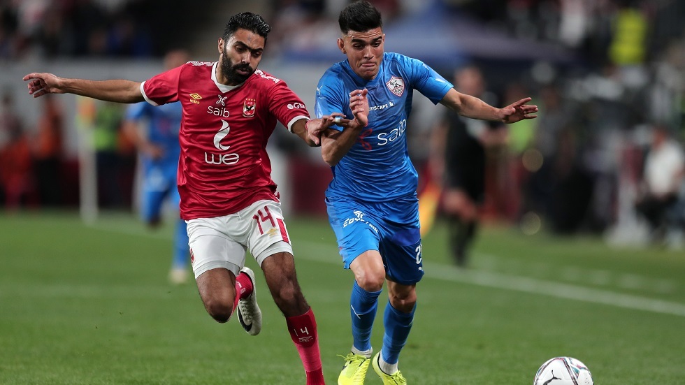 بن شرقي لاعب الزمالك - حسين الشحات لاعب الأهلي