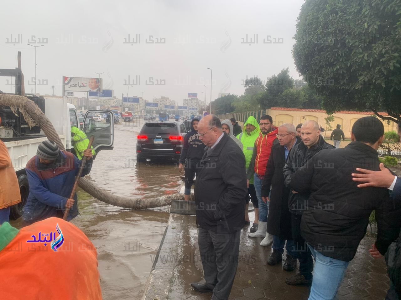 شفط المياه من امام المنصة شفط المياه من امام المنصة